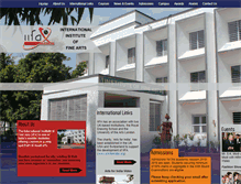 Tablet Screenshot of iifaindia.org
